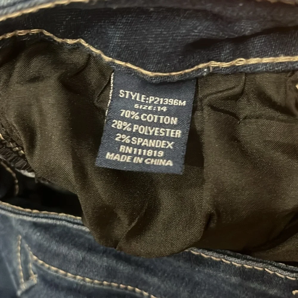 One Republic For All High-Rise Dark Denim Jeans Size 14 - Picture 6 of 11